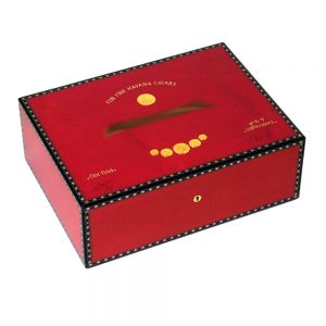 Elie Bleu Medals Red Sycamore Humidor 75 ct