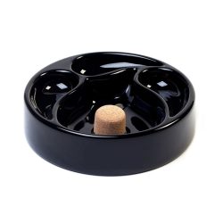 Savinelli W1008 Black Pipe Knocker & 3 Pipe Rack