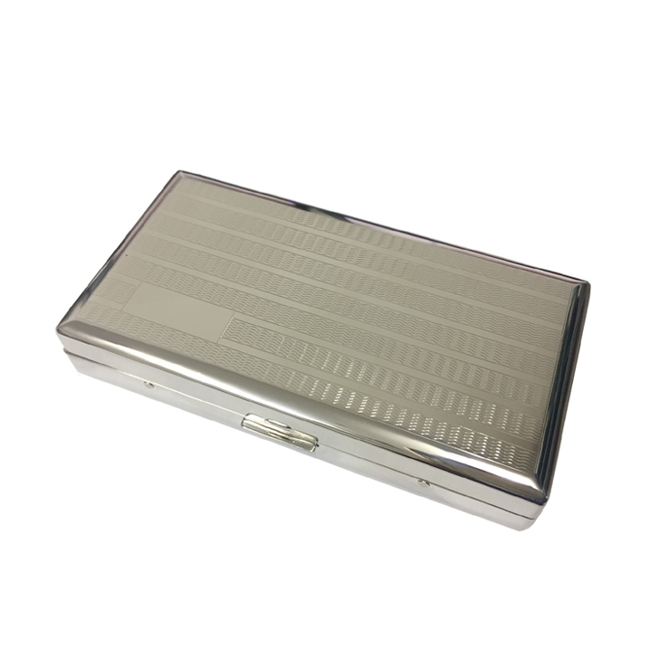Pearl PE28201 B Silver Cigarette Case