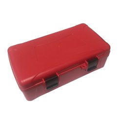 Xikar 210RD XI - 10 Cigar Travel Humidor (Red)
