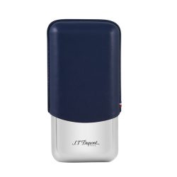 S.T. Dupont 183023 Metal Cigar Case Bleu 3s