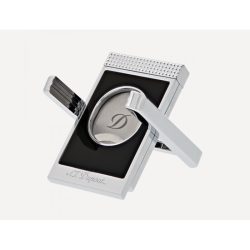 S.T. Dupont 3415 Cigar Cutter Stand Black / Chrome