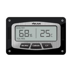 Xikar 833 Digital Hygrometer - Rectangular