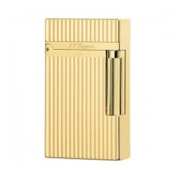 S.T. Dupont 16827 L2 Vertical Lines Yellow Gold