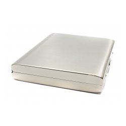 Pearl 24926-61 Silver Satin Cig Case