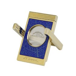S.T. Dupont 3495 Partagas Blue/Gold Stand Cutter