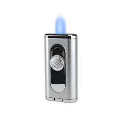 Xikar 554SL Verano Flat Flame Silver