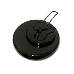 Savinelli W1013 Blk Ashtray & Blk Stand