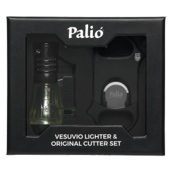 Palio Vesuvio Clear Lighter Black Cutter Set