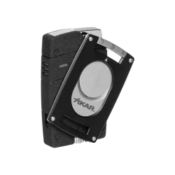 Xikar 907Blk Black Cutter & Lighter Combo