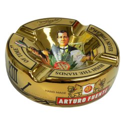 Arturo Fuente 'Hands of Time' Gold Ashtray